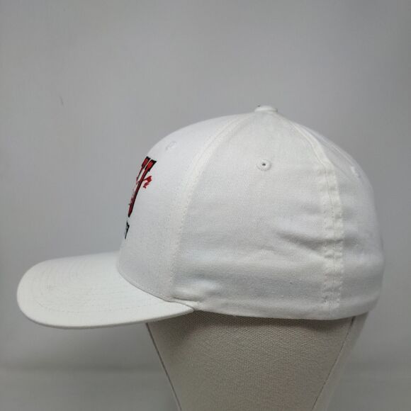 Port Authority Men's Fitted Hat S-M Embroidered MSU Ice Hockey Logo Cotton Blend - Picture 5 of 9